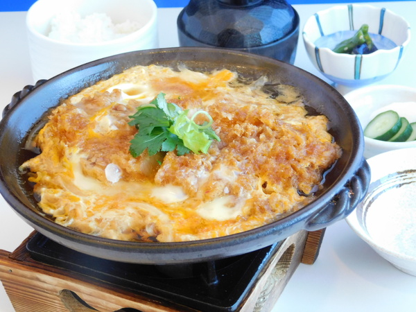 千葉県産ポークのかつ煮膳