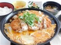 高座豚のカツ煮膳