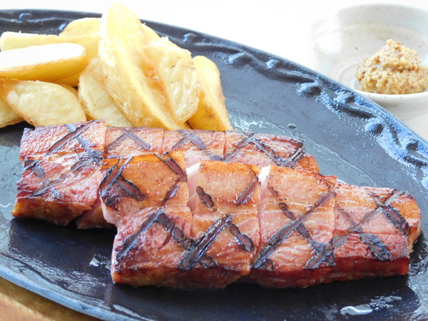 厚切りベーコンステーキ