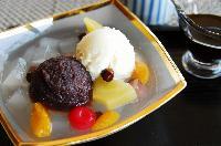 クリームあんみつ