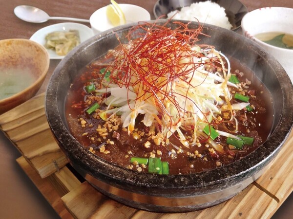 四川石焼麻婆豆腐膳