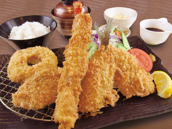 ミックスフライ膳