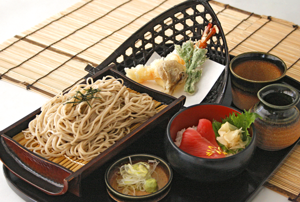 天ざるそば膳